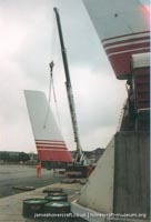 SRN4 Swift (GH-2004) at the Hovercraft Museum